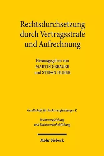 Rechtsdurchsetzung durch Vertragsstrafe und Aufrechnung cover