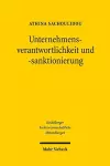 Unternehmensverantwortlichkeit und -sanktionierung cover