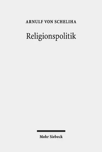 Religionspolitik cover