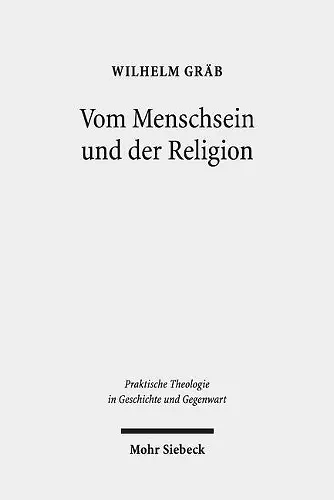 Vom Menschsein und der Religion cover