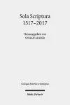 Sola Scriptura 1517-2017 cover