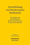 Verwirklichung und Bewahrung des Rechtsstaats cover