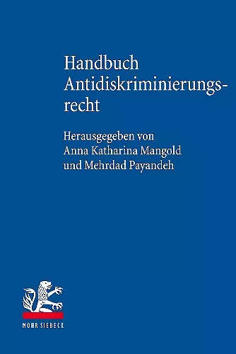 Handbuch Antidiskriminierungsrecht cover