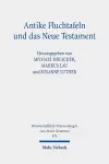 Antike Fluchtafeln und das Neue Testament cover