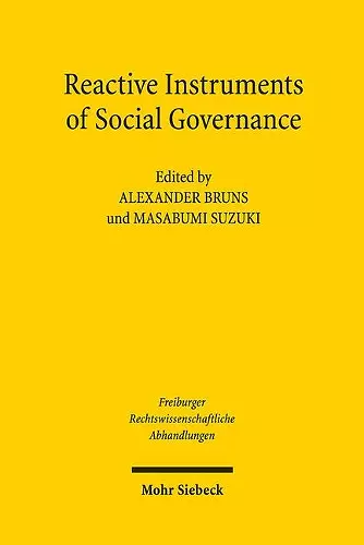 Reactive Instruments of Social Governance cover