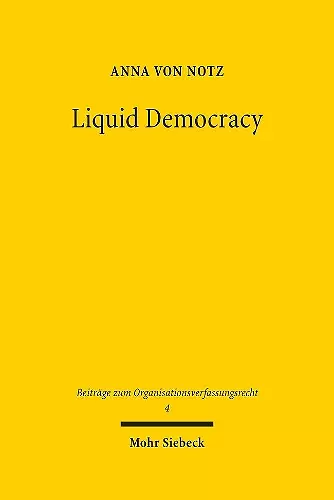 Liquid Democracy cover