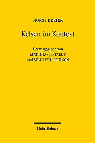 Kelsen im Kontext cover