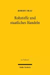 Rohstoffe und staatliches Handeln cover