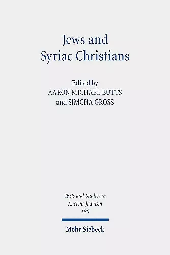 Jews and Syriac Christians cover