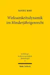 Wirksamkeitsdynamik im Minderjährigenrecht cover