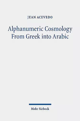 Alphanumeric Cosmology From Greek into Arabic cover