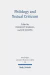 Philology and Textual Criticism cover