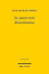 In causis vero dissentiamus cover