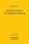 Autonome Systeme und deliktische Haftung cover