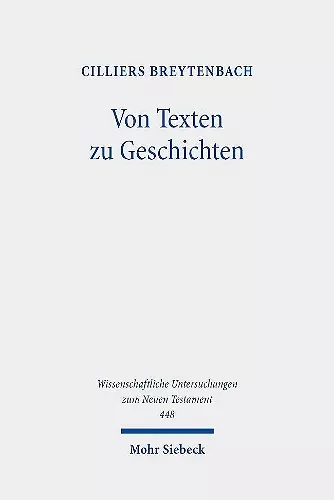 Von Texten zu Geschichten cover