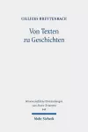 Von Texten zu Geschichten cover