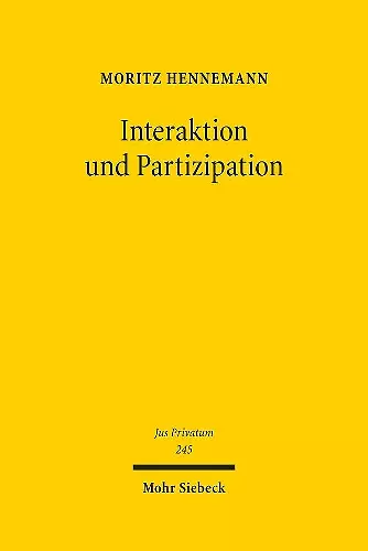 Interaktion und Partizipation cover