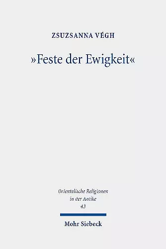 "Feste der Ewigkeit" cover