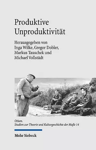 Produktive Unproduktivität cover