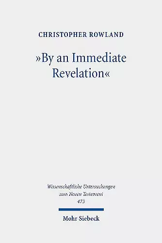 "By an Immediate Revelation" cover