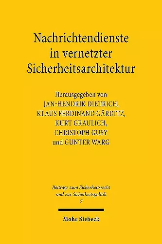 Nachrichtendienste in vernetzter Sicherheitsarchitektur cover