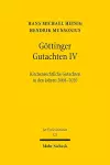 Göttinger Gutachten IV cover