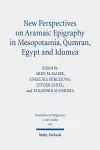 New Perspectives on Aramaic Epigraphy in Mesopotamia, Qumran, Egypt and Idumea cover