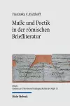 Muße und Poetik in der römischen Briefliteratur cover