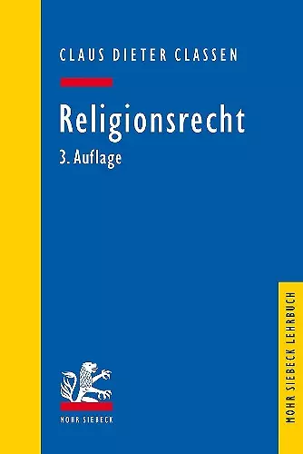 Religionsrecht cover