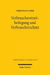 Verbraucherstreitbeilegung und Verbraucherschutz cover