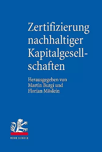 Zertifizierung nachhaltiger Kapitalgesellschaften cover