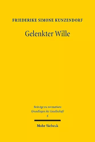 Gelenkter Wille cover