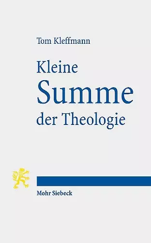 Kleine Summe der Theologie cover