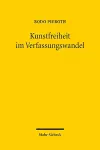 Kunstfreiheit im Verfassungswandel cover