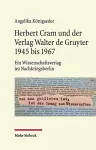 Herbert Cram und der Verlag Walter de Gruyter 1945 bis 1967 cover