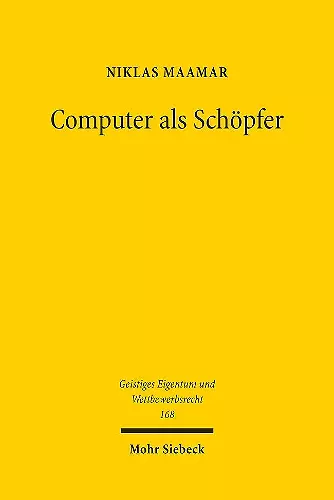 Computer als Schöpfer cover