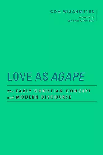 Love as Agape cover