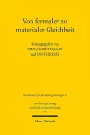 Von formaler zu materialer Gleichheit cover