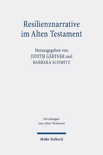 Resilienznarrative im Alten Testament cover