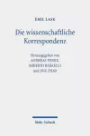 Die wissenschaftliche Korrespondenz cover