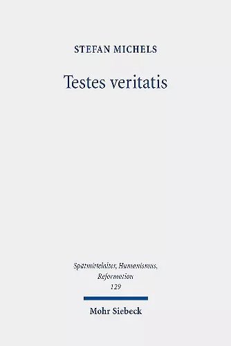 Testes veritatis cover