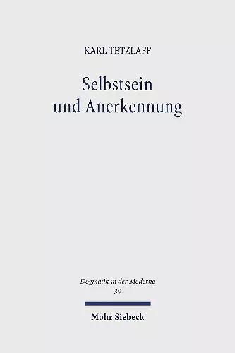 Selbstsein und Anerkennung cover