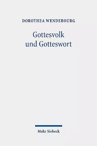 Gottesvolk und Gotteswort cover