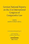 German National Reports on the 21st International Congress of Comparative Law cover