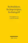 Rechtsdiskurs, Rechtsprinzipien, Rechtsbegriff cover