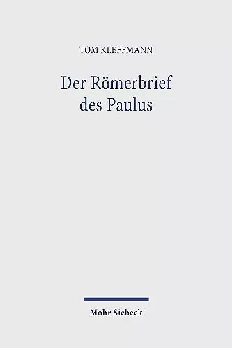 Der Römerbrief des Paulus cover