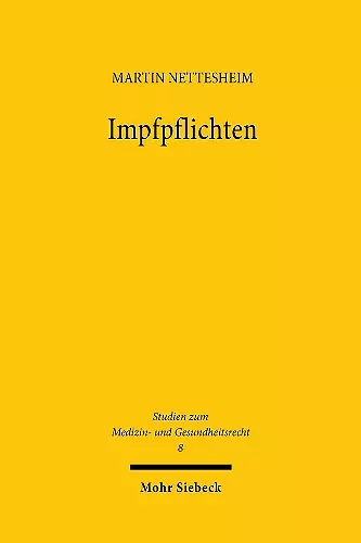 Impfpflichten cover