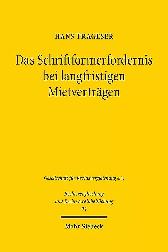 Das Schriftformerfordernis bei langfristigen Mietverträgen cover