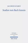 Studien zum Buch Genesis cover