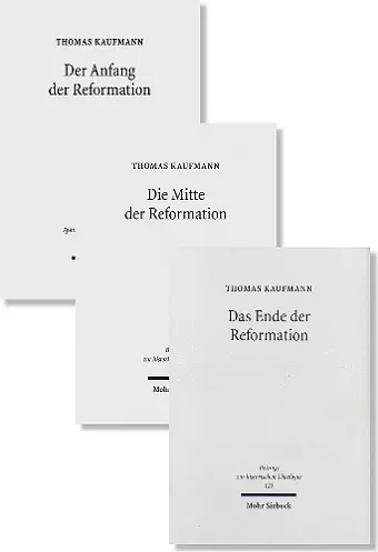 Anfang, Mitte und Ende der Reformation cover